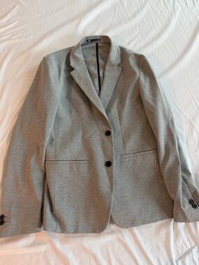 Zara Light Gray Tailored Blazer - Menswear